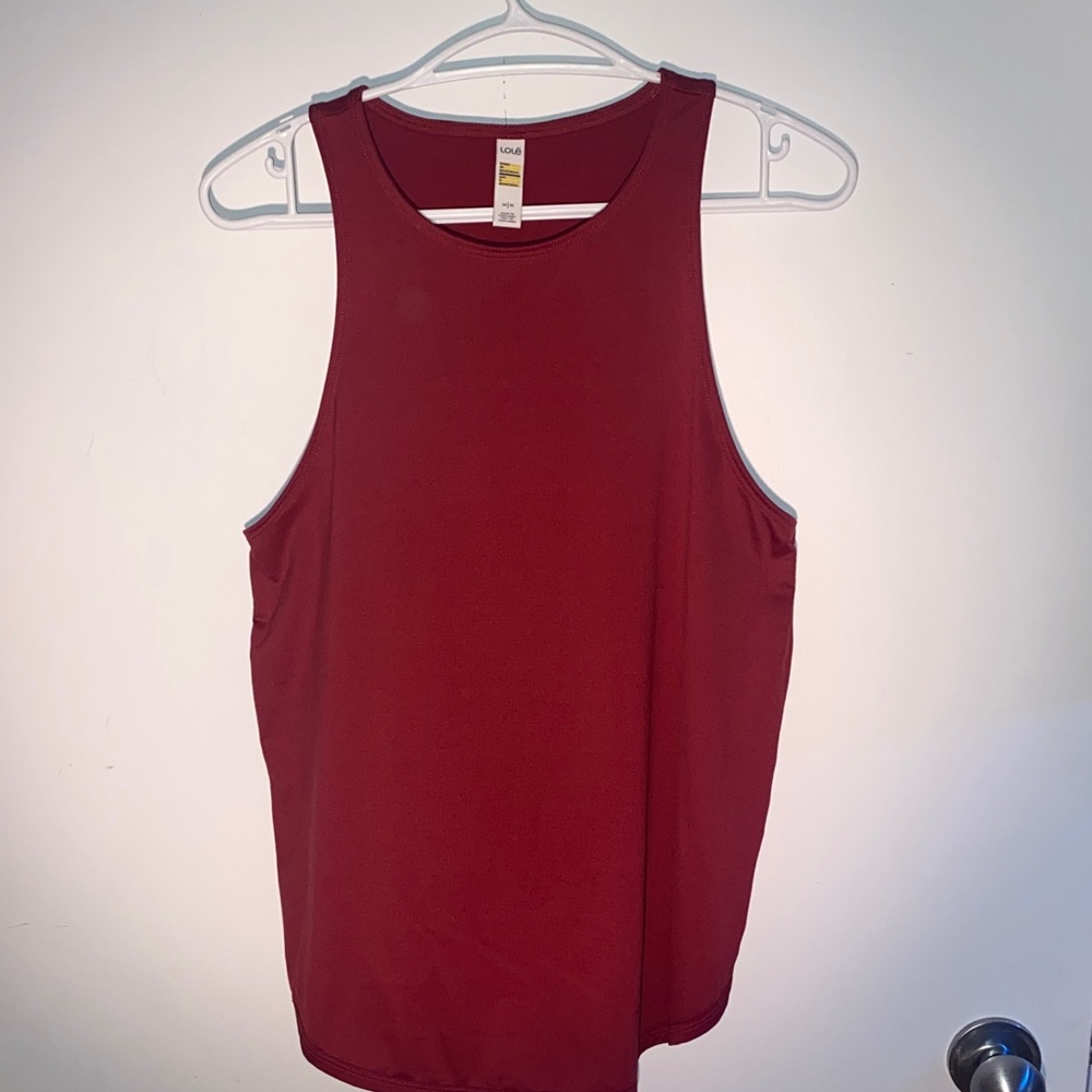 Lole Burgundy Tank Top